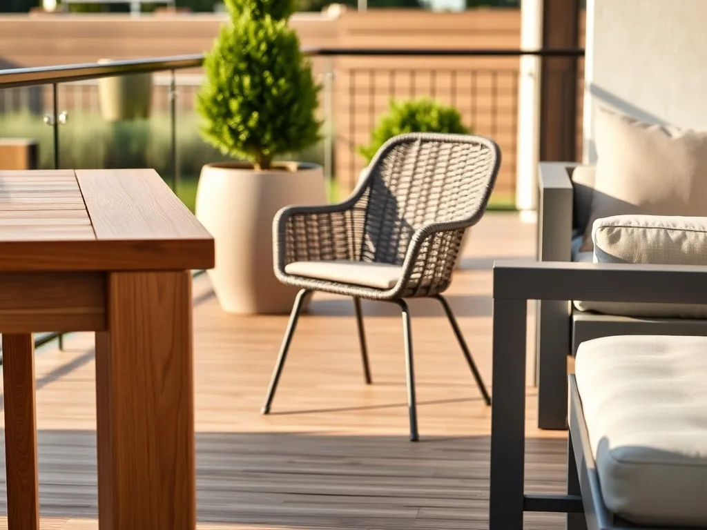 Z jakiego materiału wybrać najlepsze meble ogrodowe na taras?